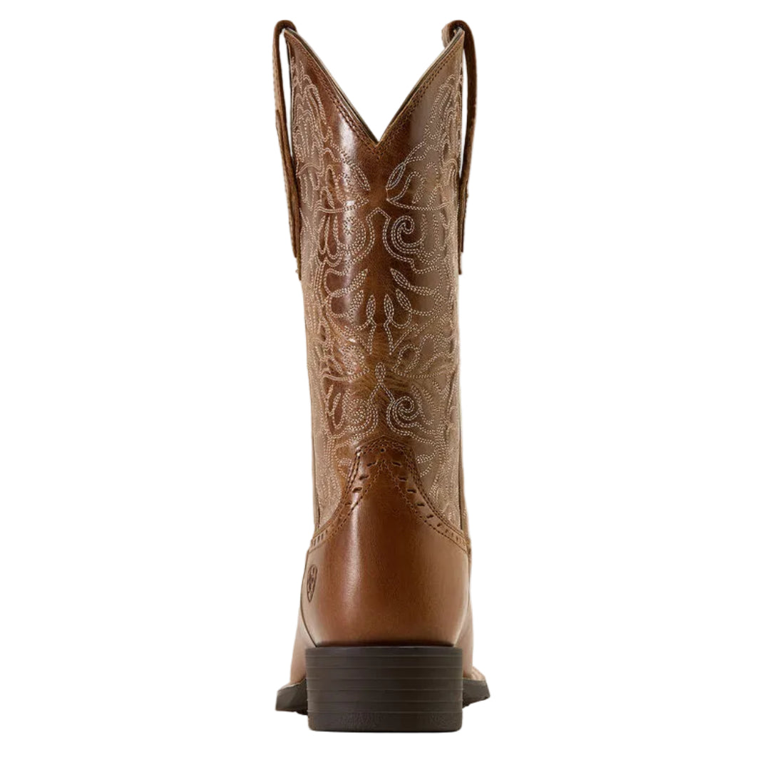 Ariat Women's Round Up Remuda Wide Square Toe Western Boot
