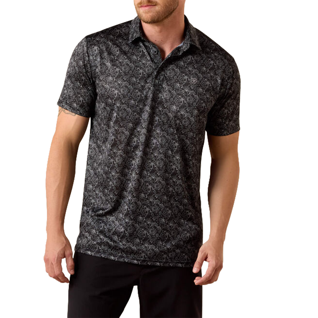 Ariat Men's All Over Print Polo