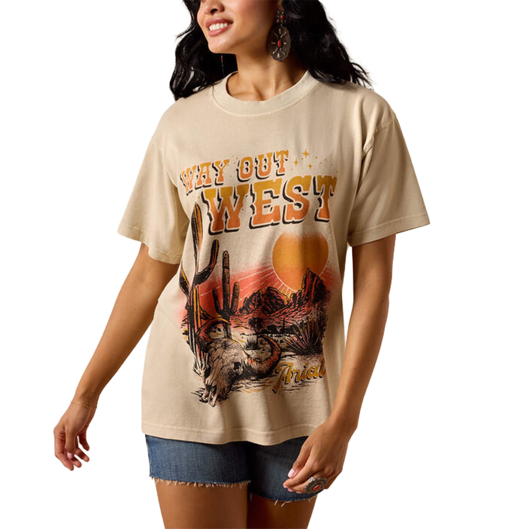 T-shirt Femme Ariat Cowboy Rose