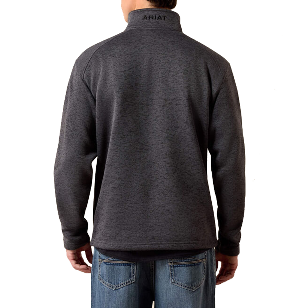 Ariat Men's Caldwell Logo 1/4 Zip Sweater