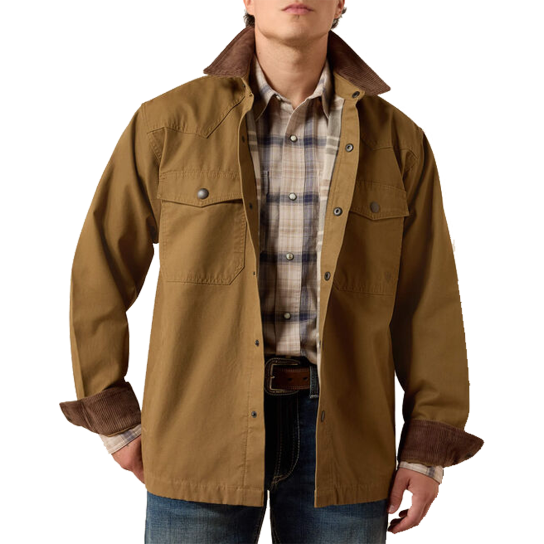 Ariat Men's Retro Canvas Shirt Jacket