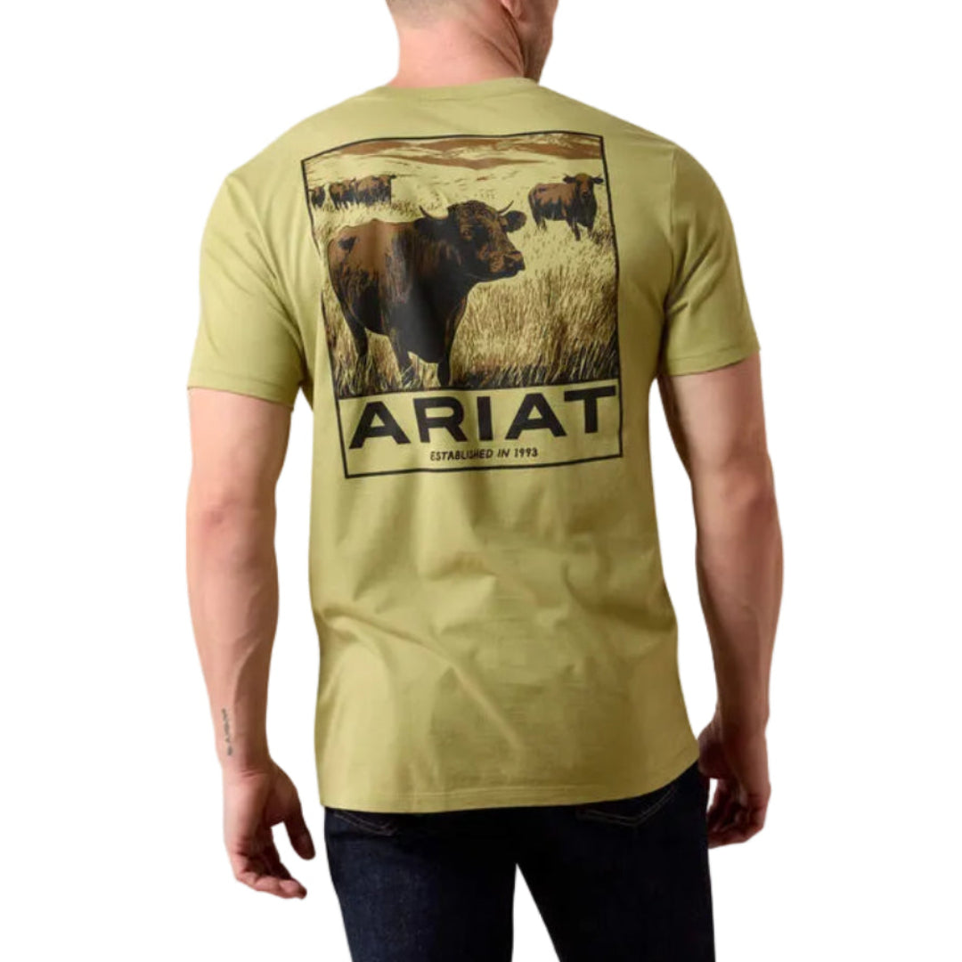 T-shirt Roped Diamond pour homme Ariat