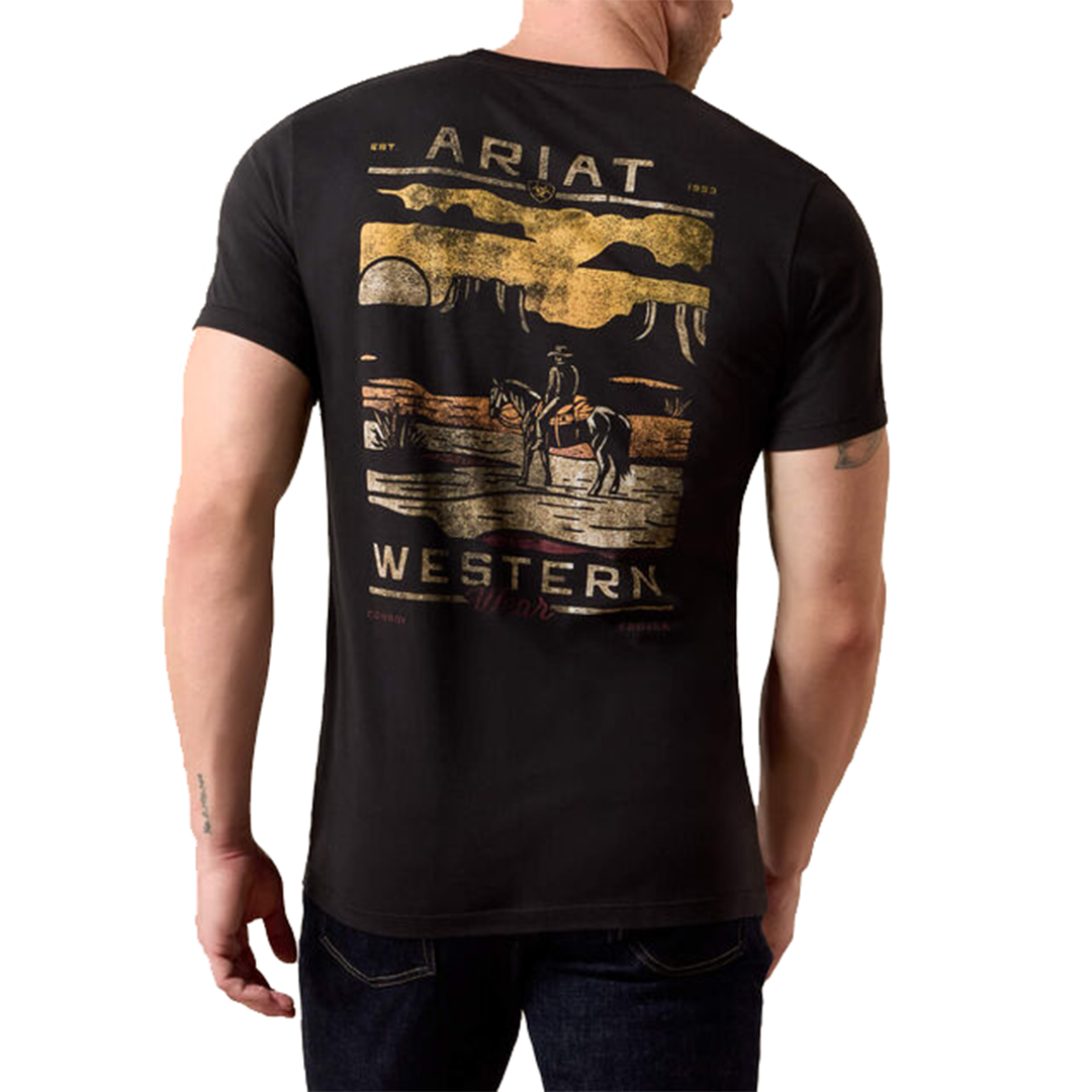 T-shirt Roped Diamond pour homme Ariat