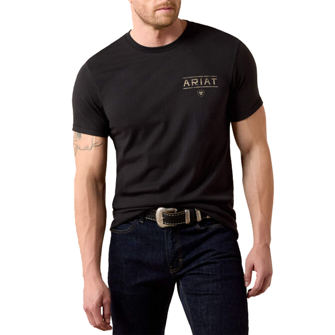 T-shirt Roped Diamond pour homme Ariat