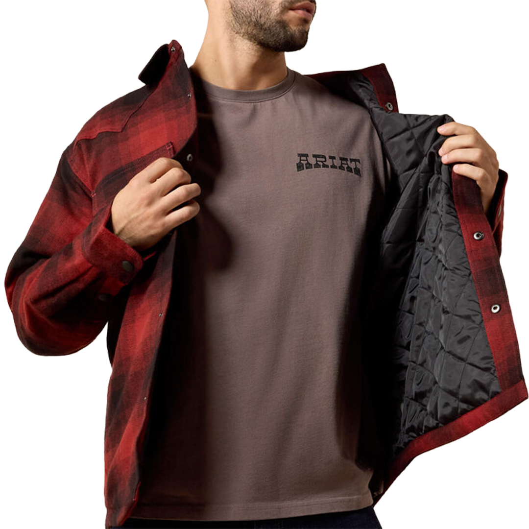 Sweat à capuche Ariat avec logo gaufré pour homme
