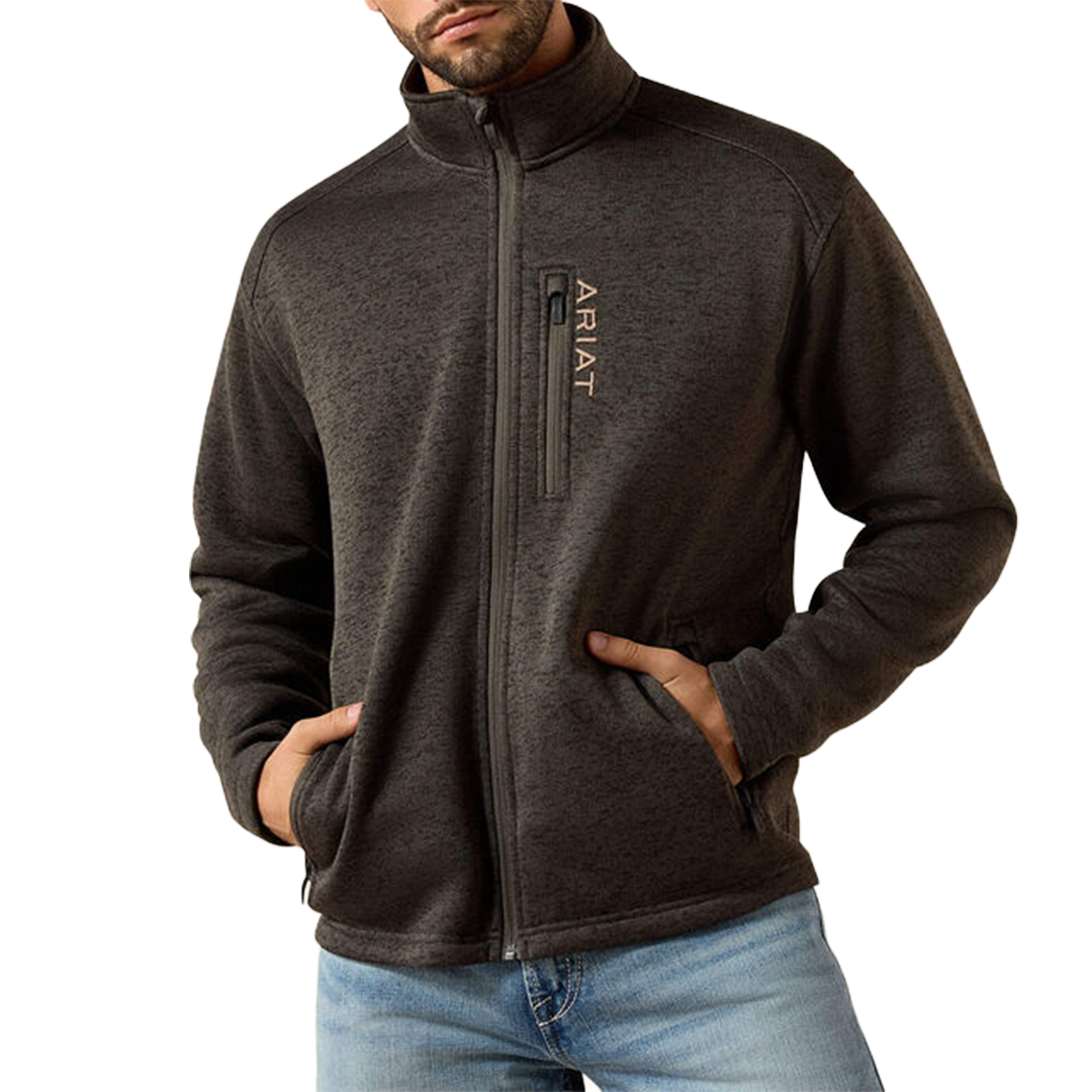 Sweat à capuche Ariat avec logo gaufré pour homme