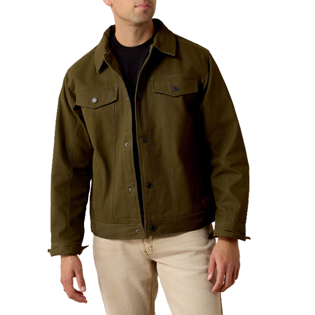 Ariat Men's Canvas Rancher Trucker Jacket