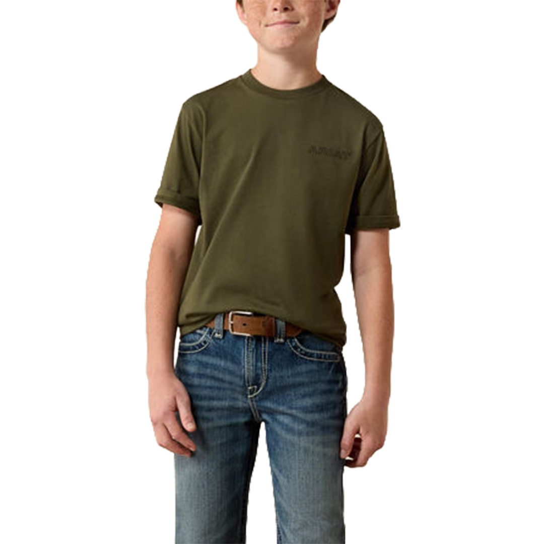 Ariat Boys' Rust Serape Shield T-Shirt