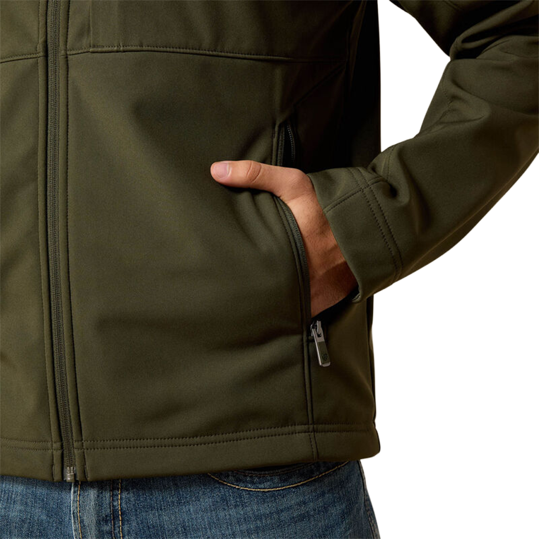 Sweat à capuche Ariat avec logo gaufré pour homme