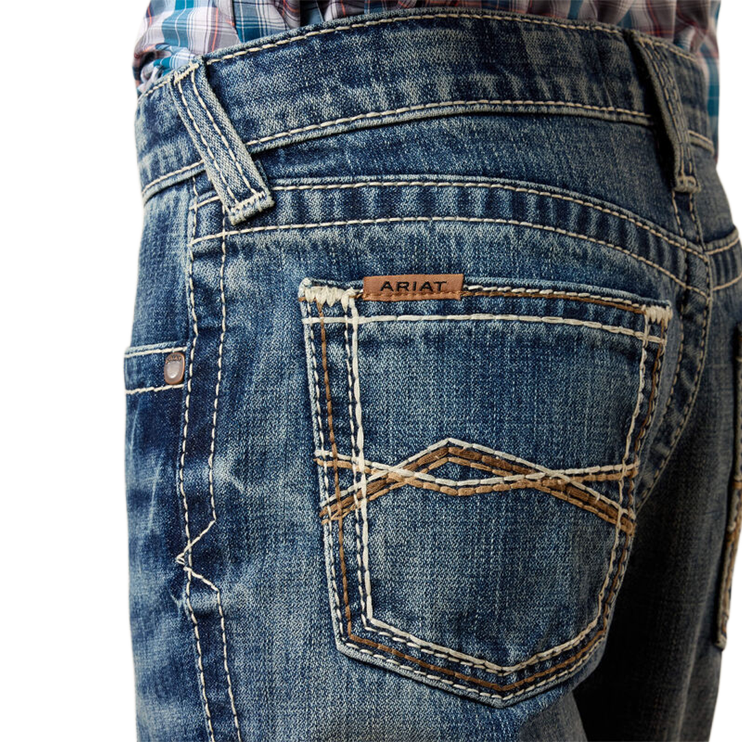 Jean bootcut Ariat B4 Legacy coupe décontractée pour garçons