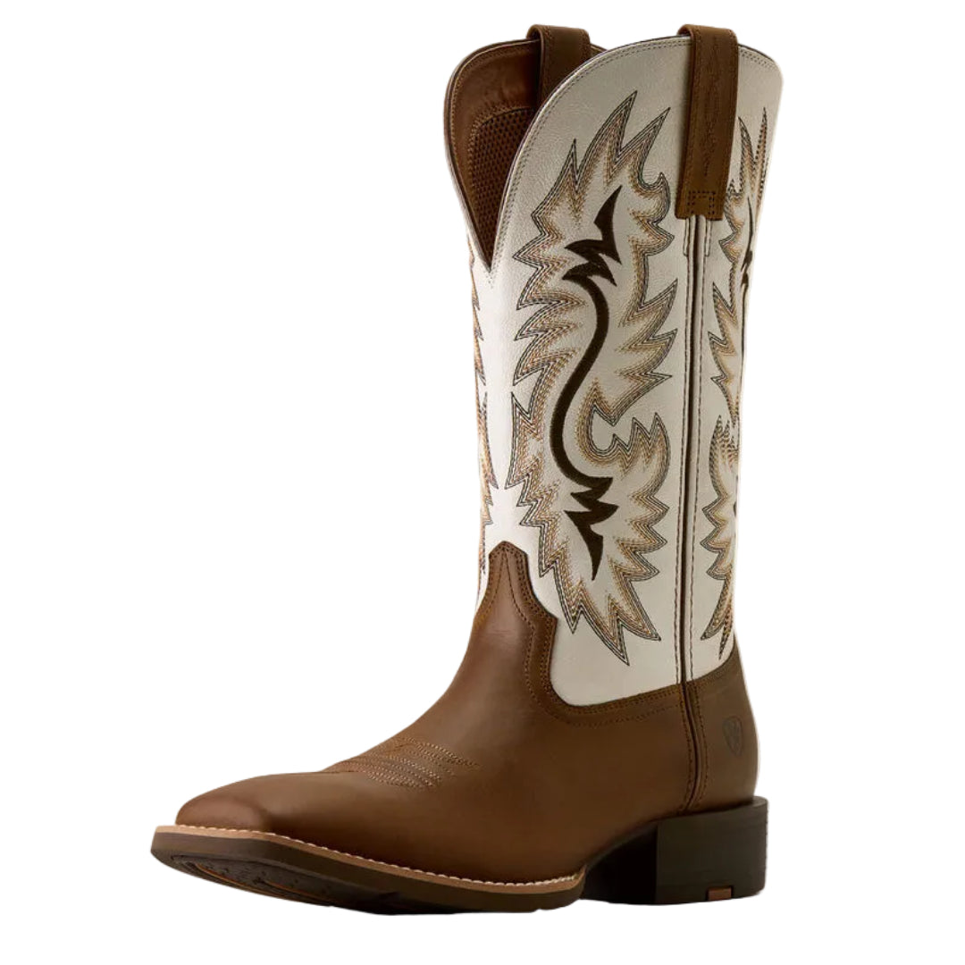 Bottes de cowboy Ariat Sport Outfitter à bout carré large pour homme
