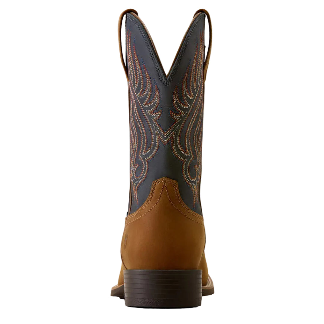 Bottes de cowboy Ariat Sport Outfitter à bout carré large pour homme