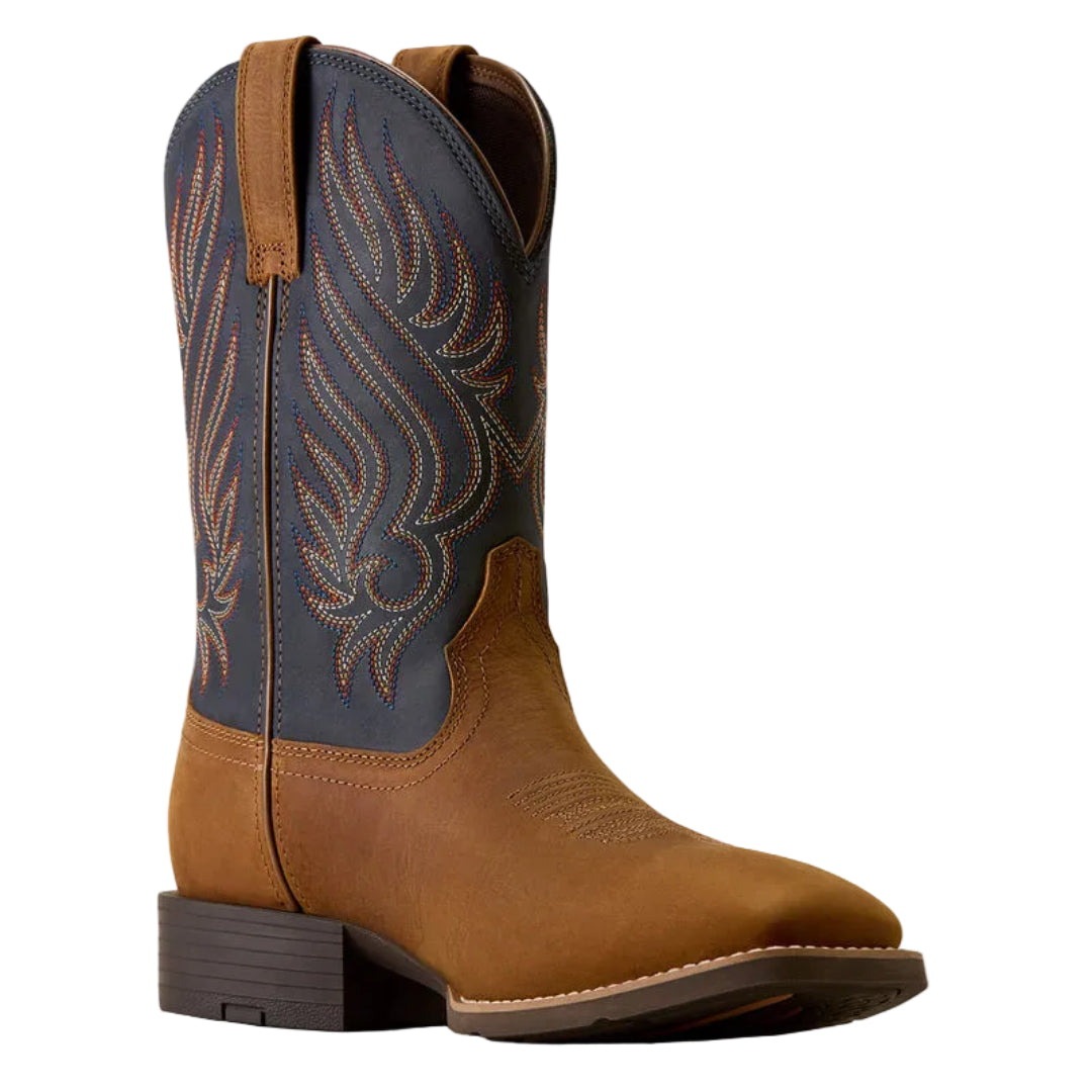 Bottes de cowboy Ariat Sport Outfitter à bout carré large pour homme