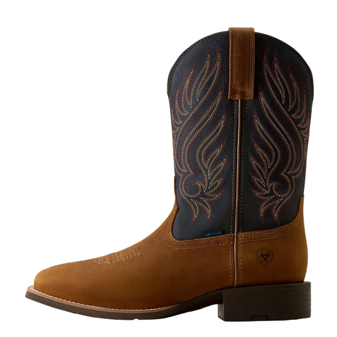 Bottes de cowboy Ariat Sport Outfitter à bout carré large pour homme