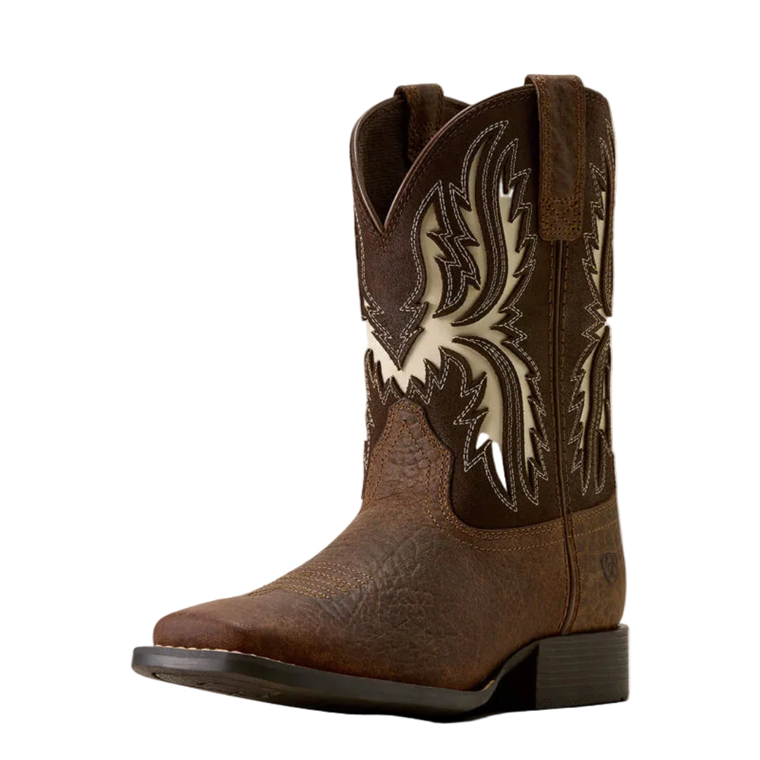 Ariat Kids' Driftwood Wide Square Toe Western Boot