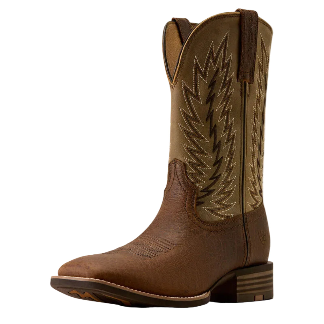 Bottes de cowboy Ariat Sport Outfitter à bout carré large pour homme