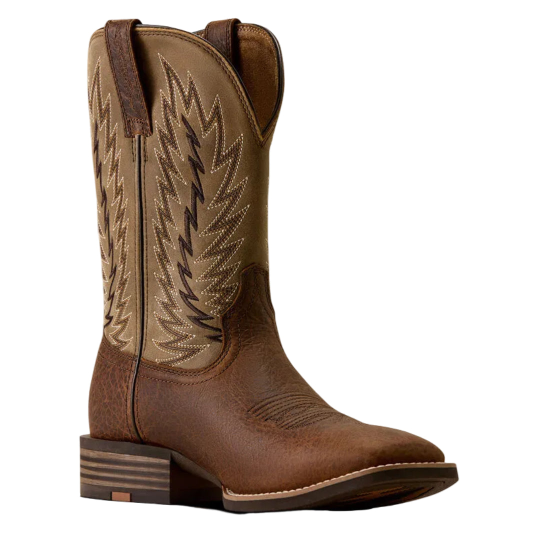 Bottes de cowboy Ariat Sport Outfitter à bout carré large pour homme