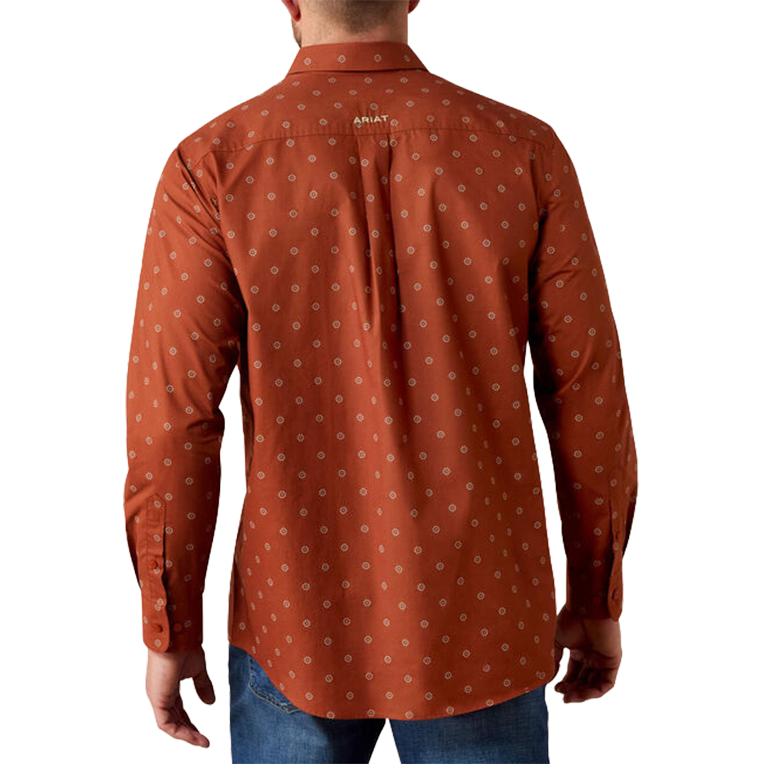 Ariat Men's Team Dakota Classic Fit Long Sleeve Button Shirt