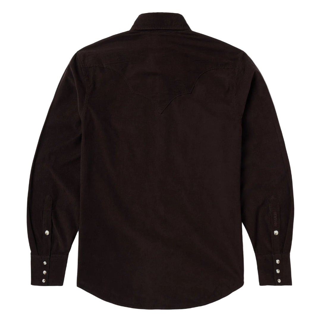 Stetson Men's Corduroy Western Long Sleeve Snap Shirt