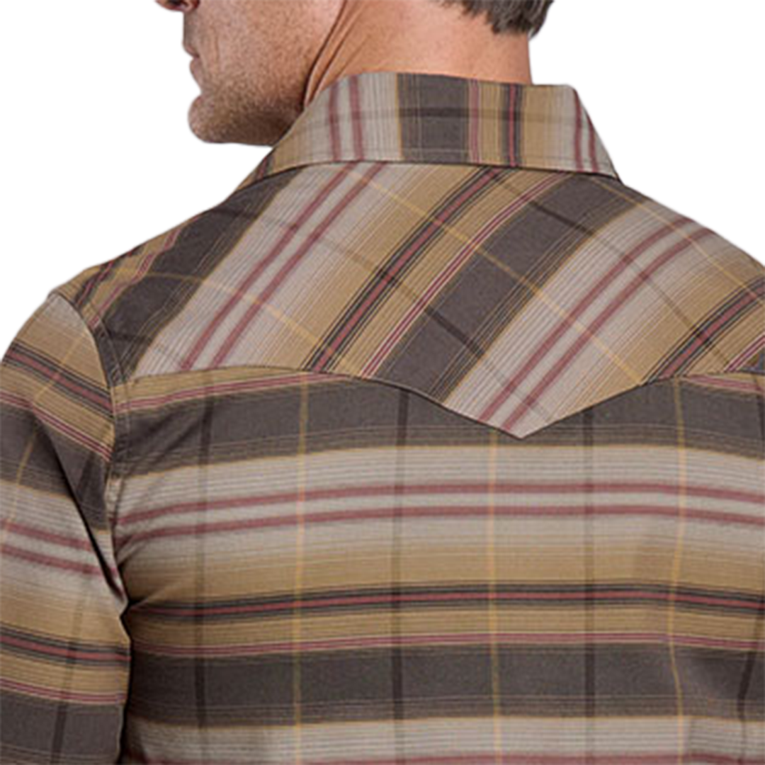 Stetson Men's Serape Plaid Long Sleeve Snap Shirt