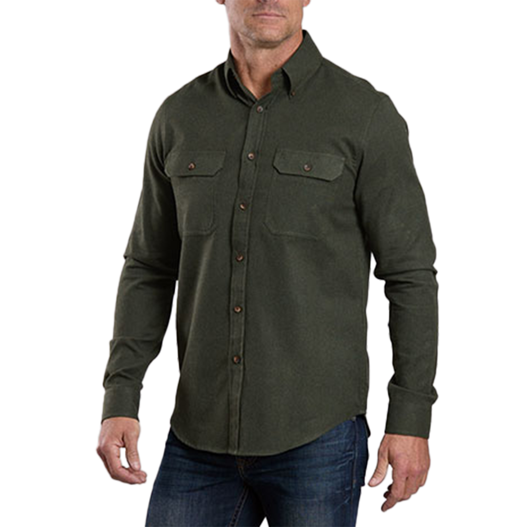 Stetson Men's Flannel Long Sleeve Button Shirt