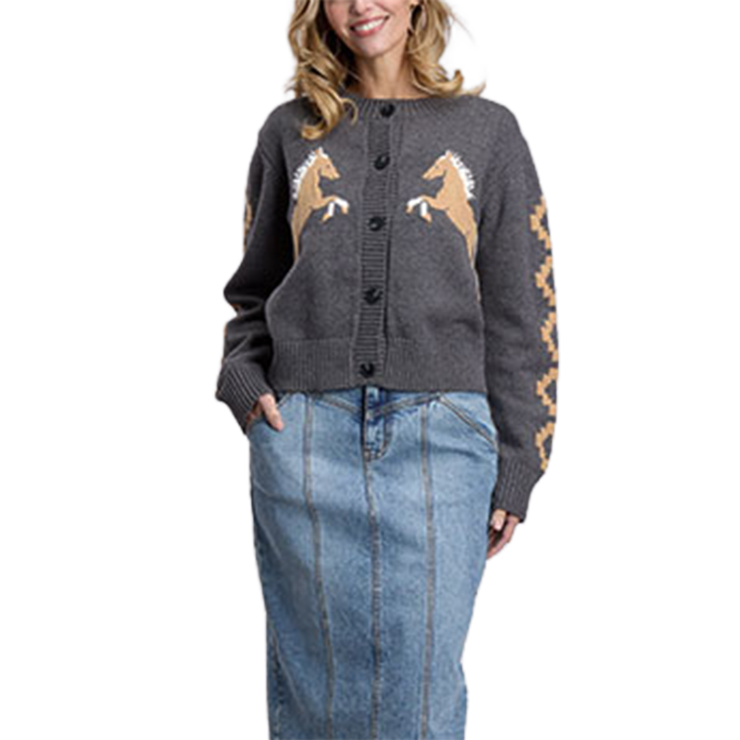 Stetson Women's Bronco Crop Cardigan