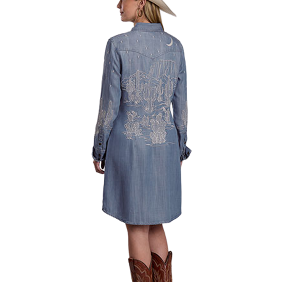 Stetson Women's Denim Western Shirt Dress