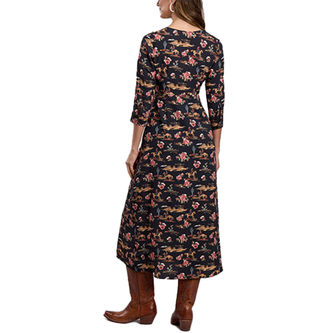 Stetson Women's Printed Long Dress