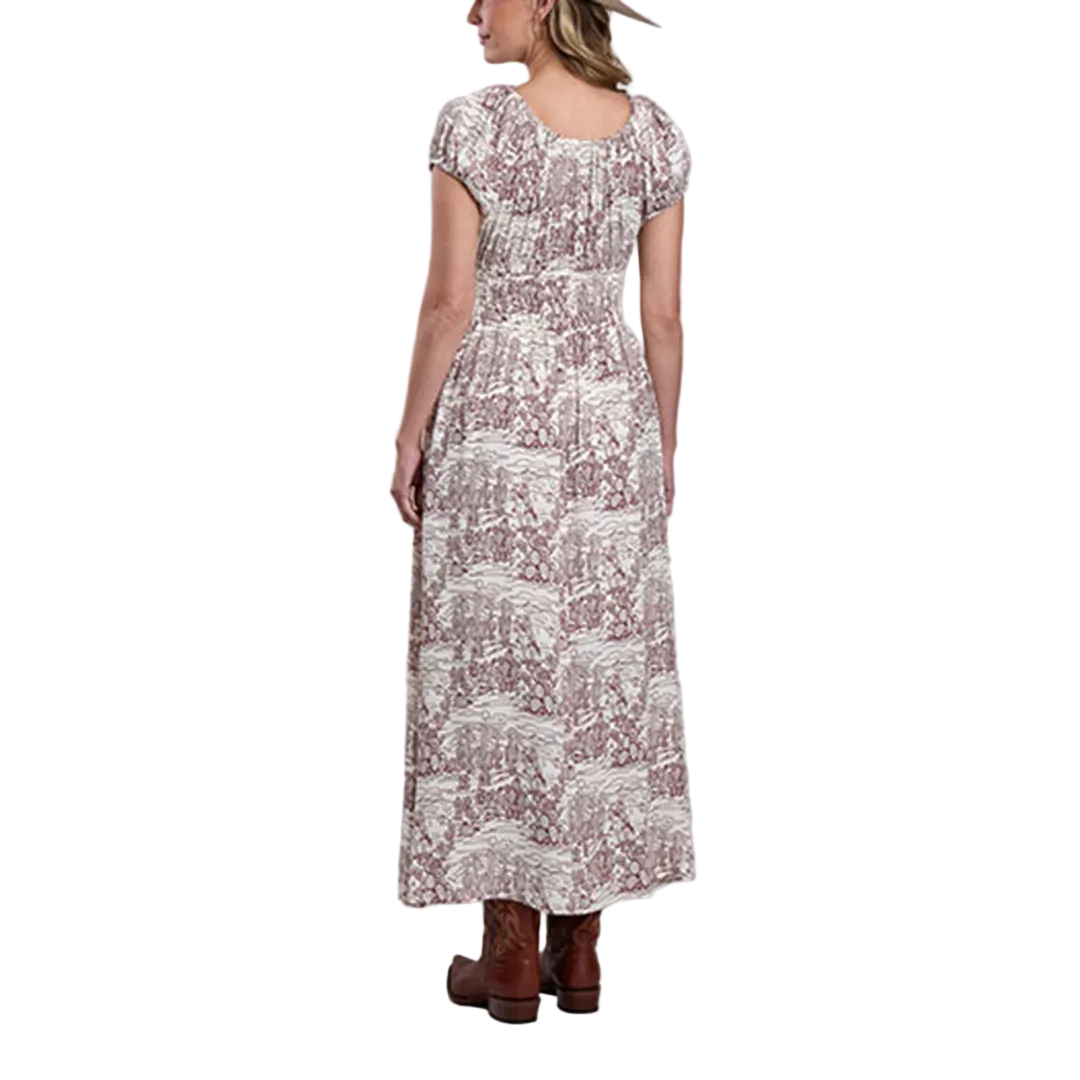 Stetson Women's Desert Toile Print Long Dress