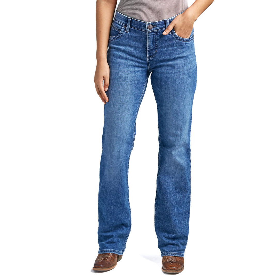 Wrangler Women's Maddie Ultimate Riding Q-Baby Bootcut Jeans