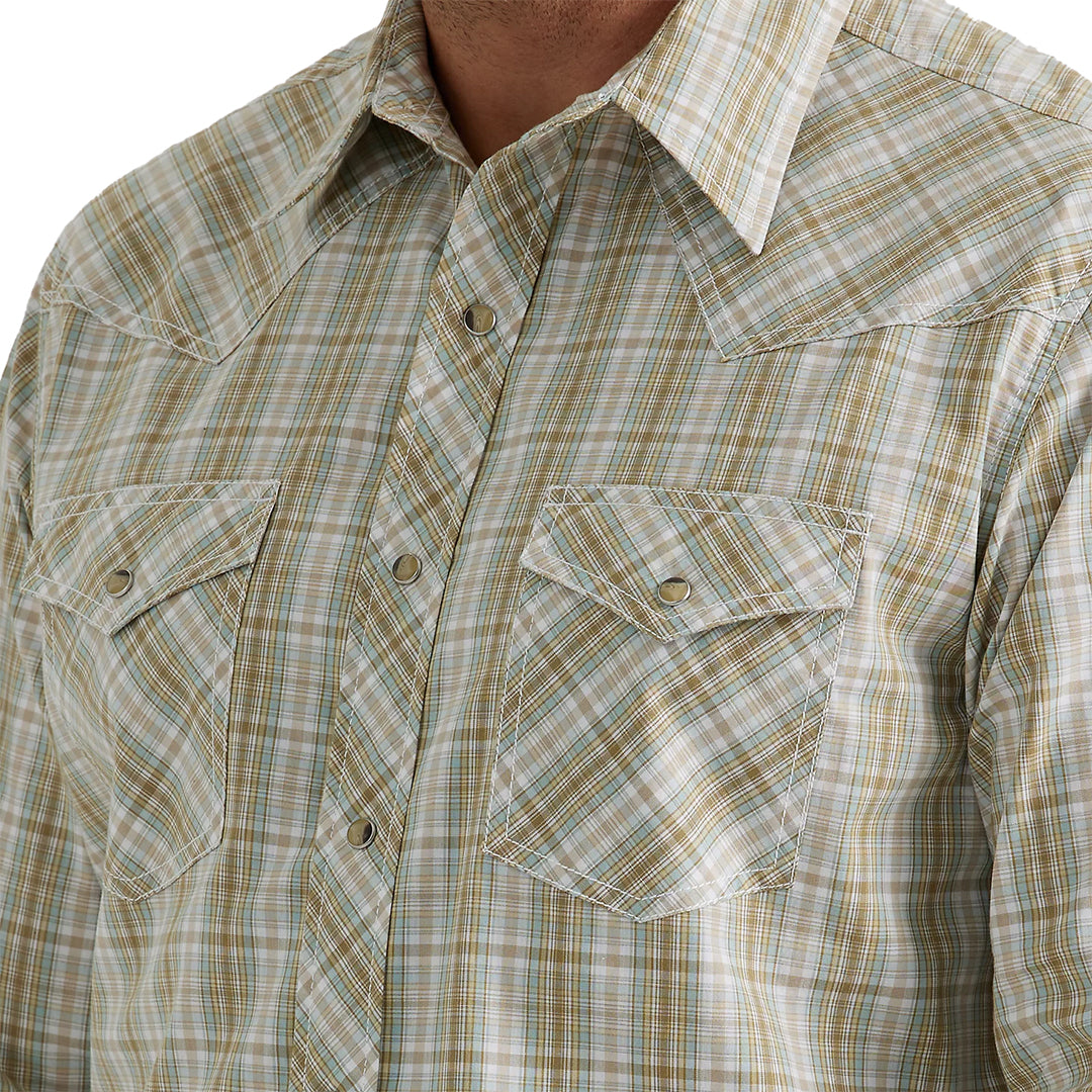 Chemise à manches longues à boutons-pression Wrangler 20X Competition Advanced Comfort