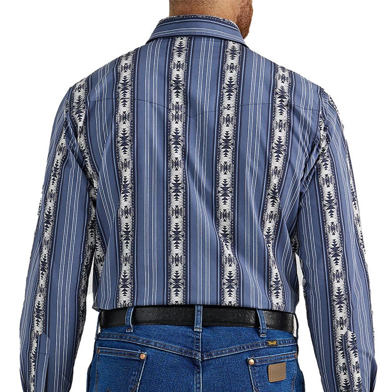 Wrangler Men's Checotah Western Snap Shirt