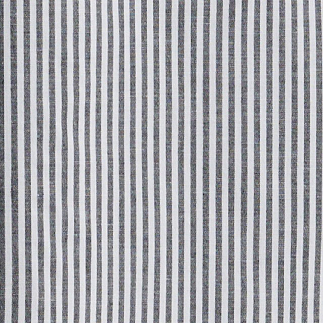 Wrangler Men's Wrinkle Resist Black Stripe Snap Shirt