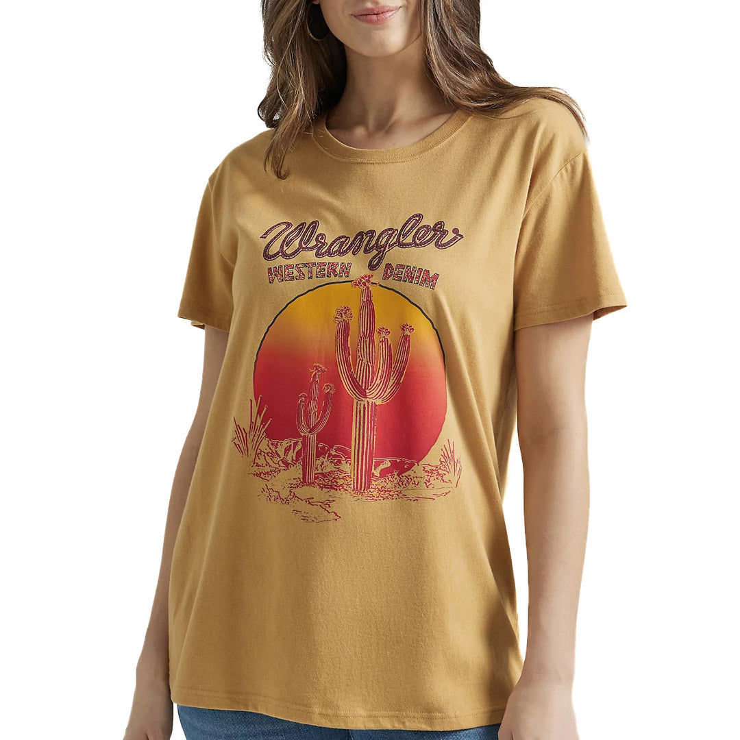 Wrangler Women's Retro Boyfriend Fit Graphic T-Shirt