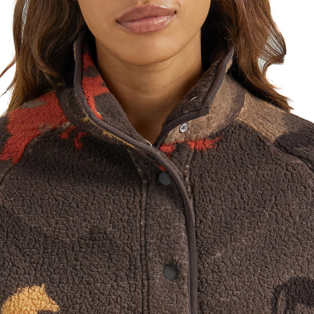 Wrangler Women's Retro Sherpa Shirt Jacket