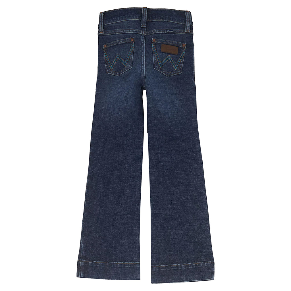 Wrangler Little Boys' Retro Western Straight Leg Big Boys' Jeans, Everyday Blue, 1T SLM
