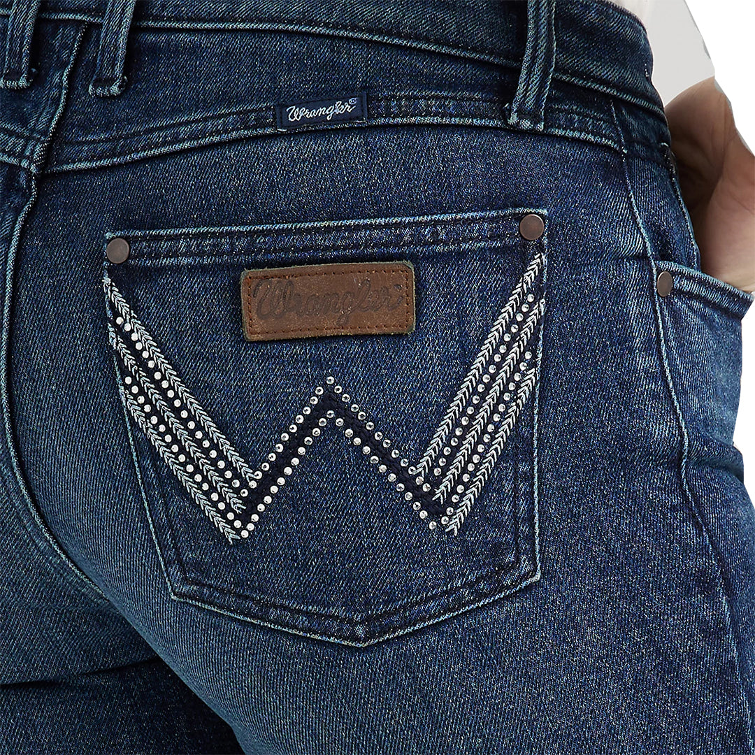 Jean bootcut Retro Mae Wrangler pour femme
