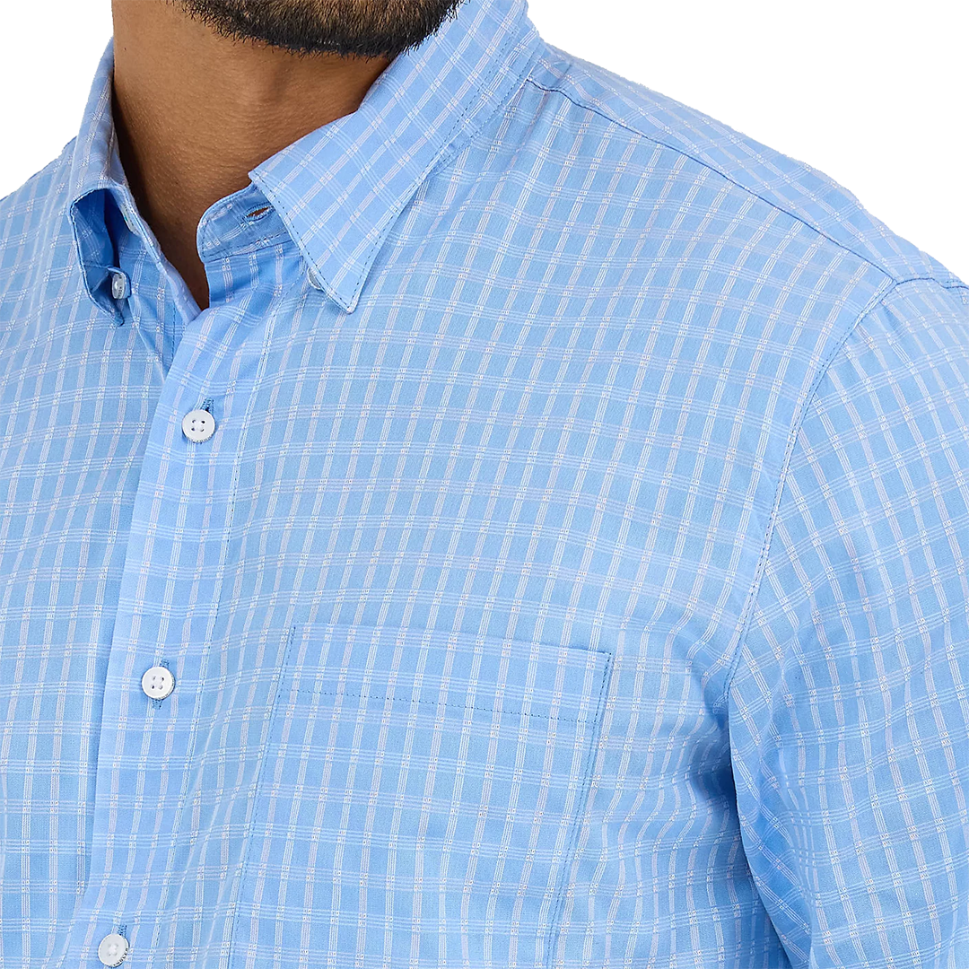 Wrangler Men's Cody Johnson Long Sleeve Button Shirt