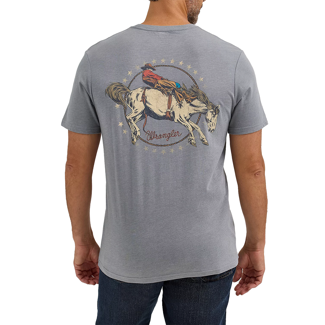 T-shirt homme Wrangler à motif au dos