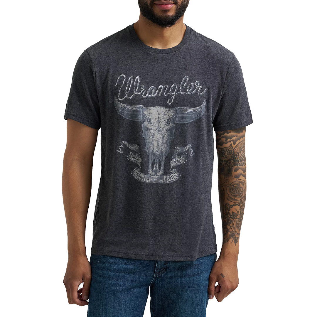 Wrangler Men's Steerhead Graphic T-Shirt