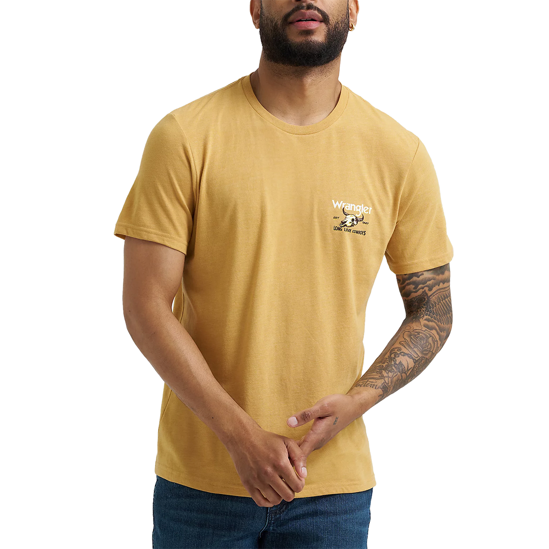T-shirt Wrangler à motif imprimé au dos pour homme