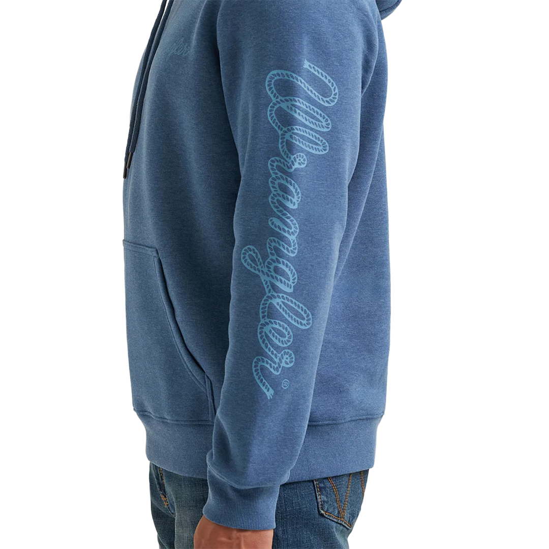 Wrangler Men's Rope Logo Hoodie