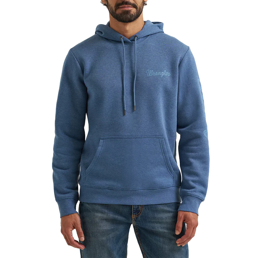 Wrangler Men's Rope Logo Hoodie