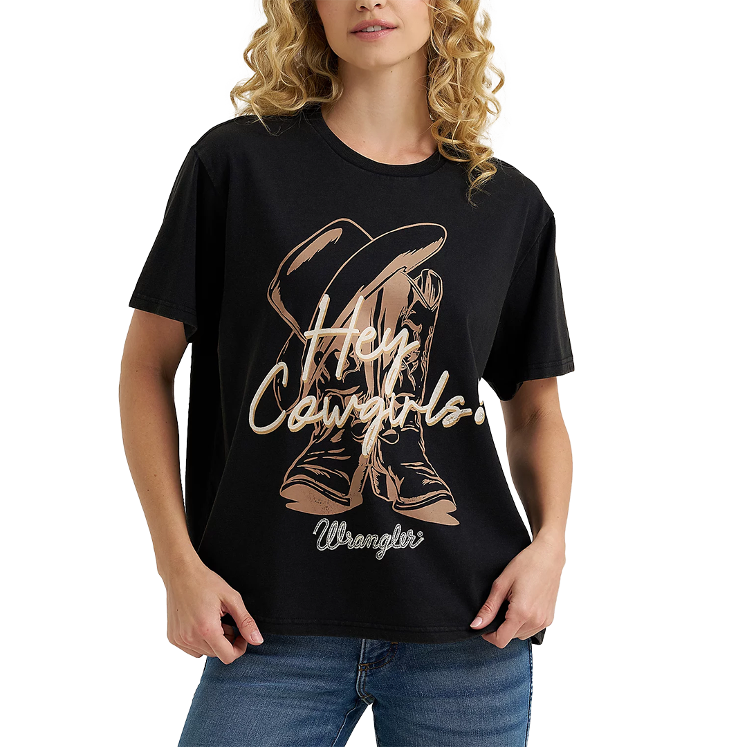 Wrangler Women's Western Graphic Girlfriend T-Shirt