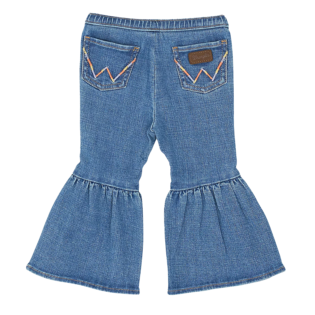 Jean Flare Volanté Fille Wrangler