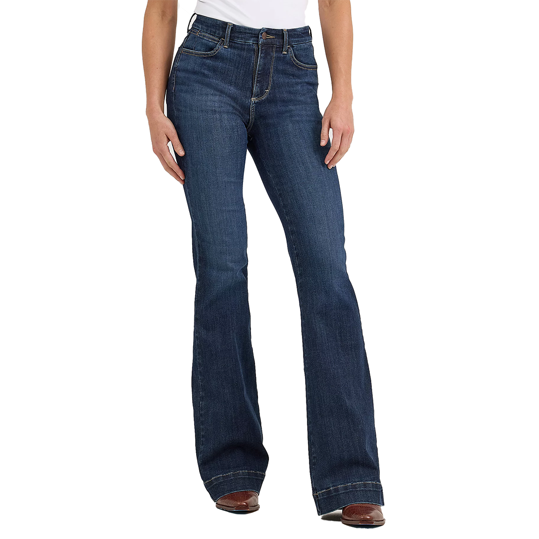 Wrangler Women's Bespoke High Rise Trouser Jeans
