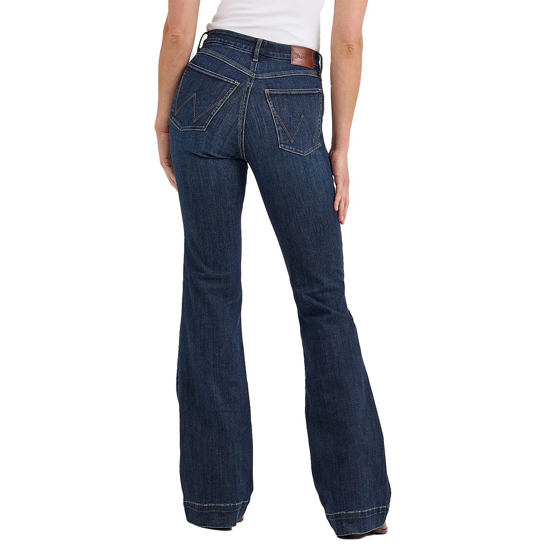 Wrangler Women's Bespoke High Rise Trouser Jeans