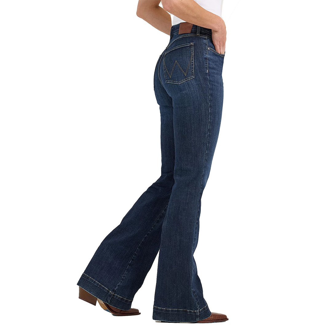 Wrangler Women's Bespoke High Rise Trouser Jeans