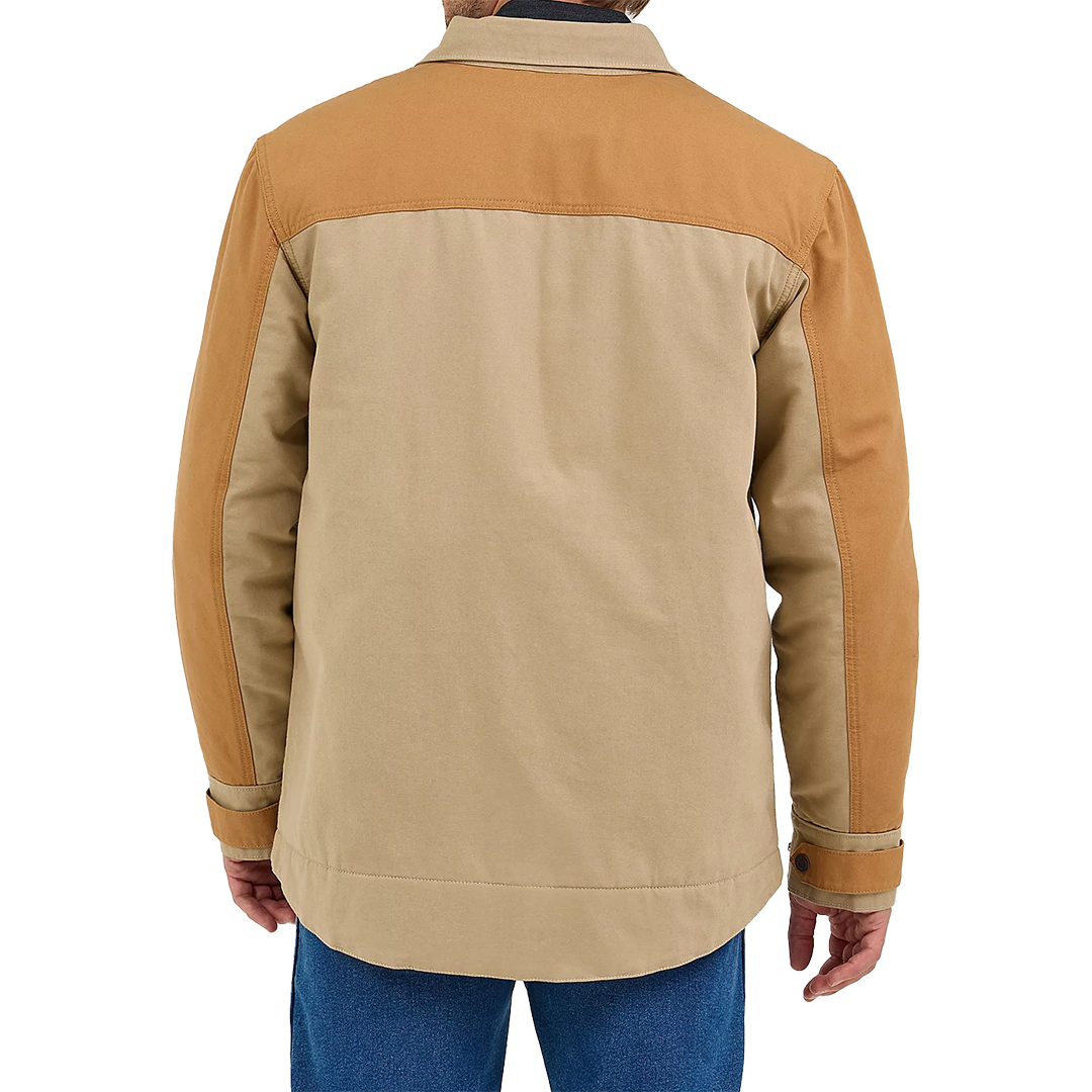 Veste de travail en toile mélangée Wrangler pour homme