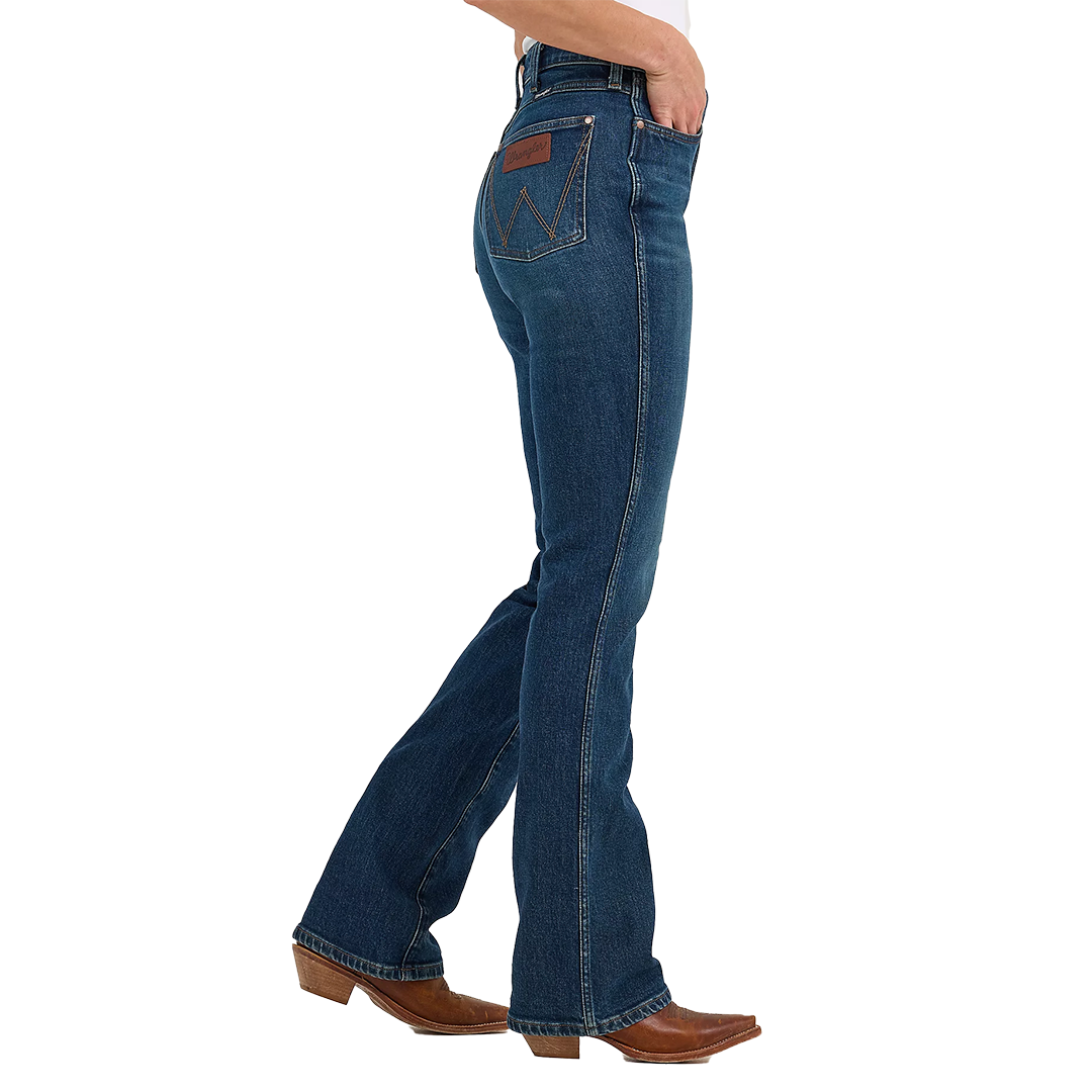 Wrangler Women's Retro Bailey High Rise Bootcut Jeans